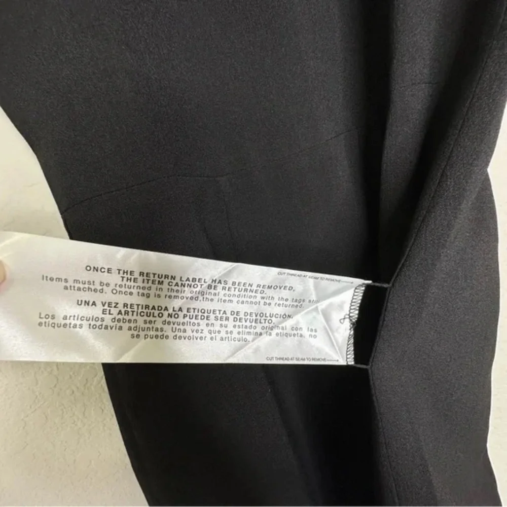 Dress the population Lainey Black Sheath Midi Dress - Picture 15 of 15